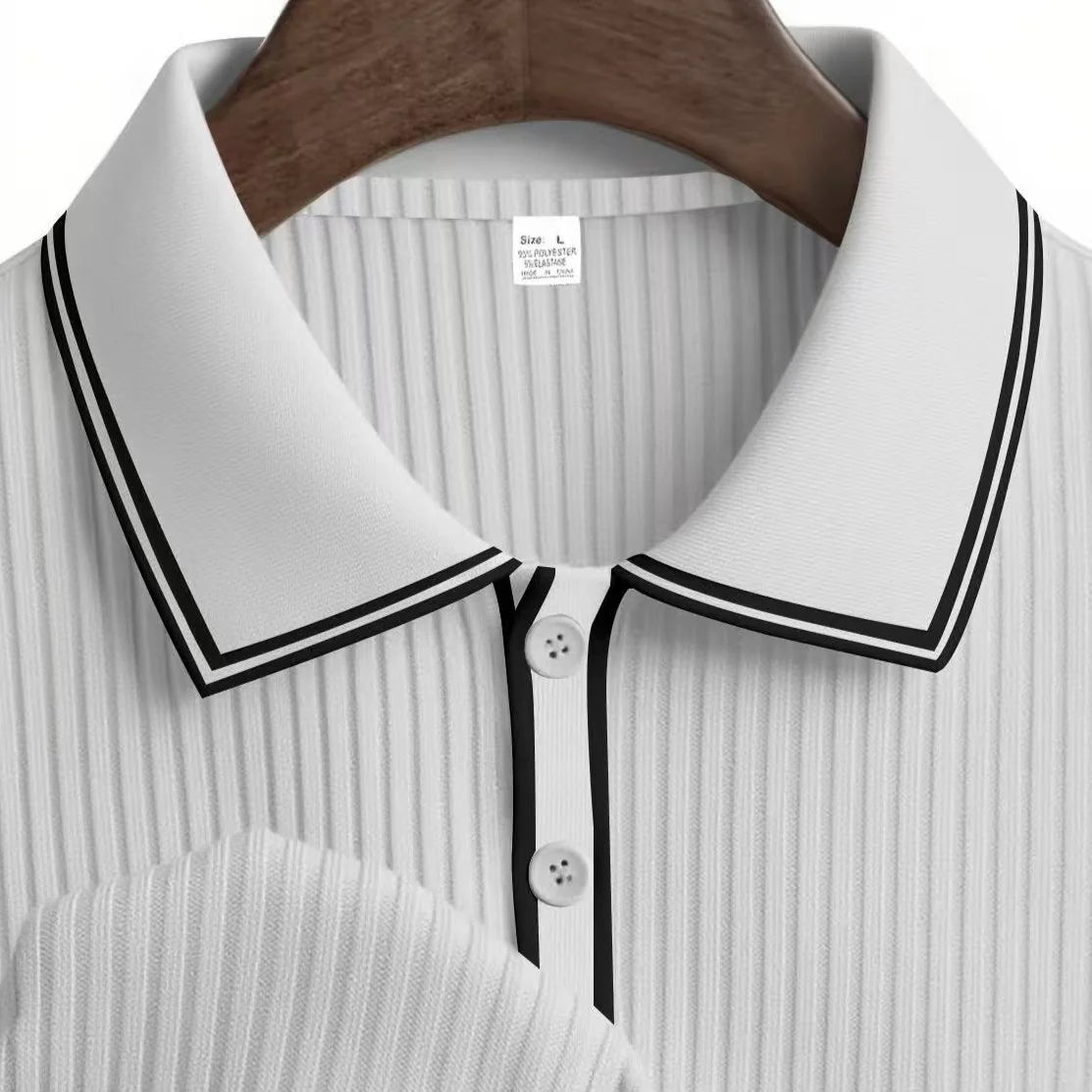Men's Refined Short Sleeve Polo Shirt