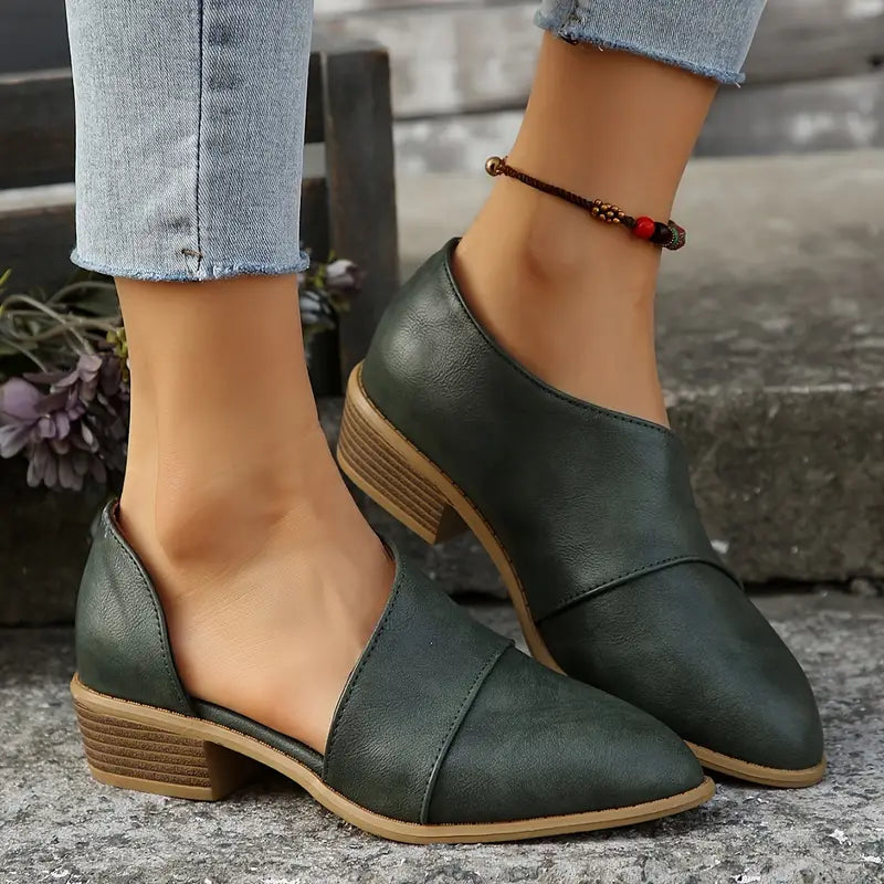 Women’s Chunky Heel Ankle Boots