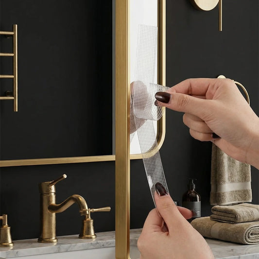 Clear Reusable Mounting Tape – Strong Hold & Clean Removal