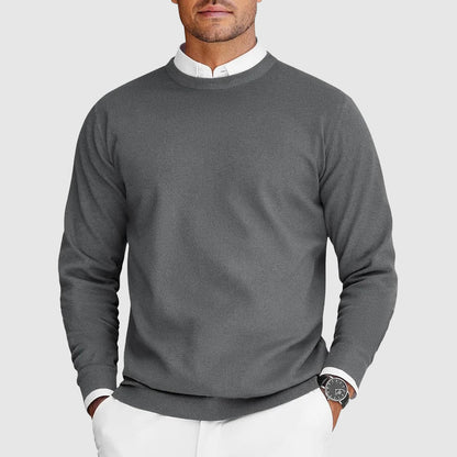 Men's Long Sleeve Crew Neck Sweater