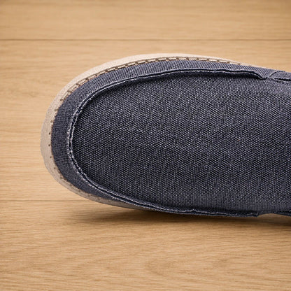 Men's Casual Slip On Canvas Mules