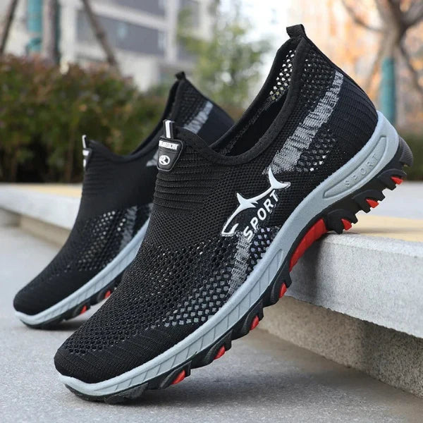 Men’s Lightweight Breathable Slip-On Daily Trainers