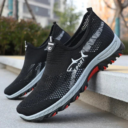 Men’s Lightweight Breathable Slip-On Daily Trainers
