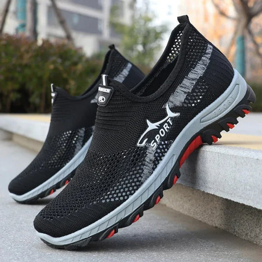 Men’s Lightweight Breathable Slip-On Daily Trainers