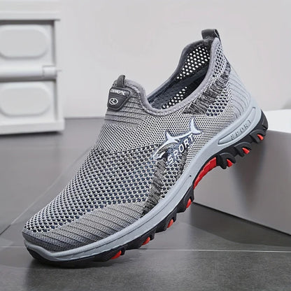 Men’s Lightweight Breathable Slip-On Daily Trainers