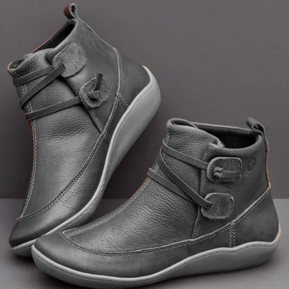 Women'S Vintage Casual Short Ankle Boots