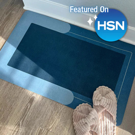 Quick Dry Non Slip Absorbent Square Bath Mat