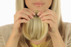 Women’s Seamless Clip In Fringe Hair Extension