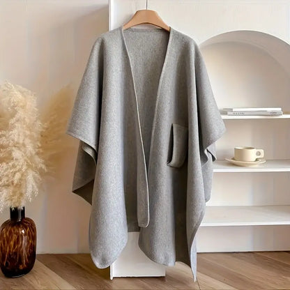 Women’s Soft Fleece Drape Everyday Shawl
