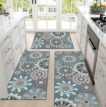 Boho Washable Kitchen Rugs Sets of 3 - Kitchen Rugs