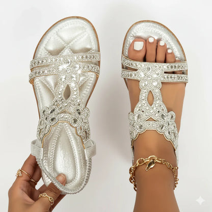 Women’s Rhinestone Comfort Sandals