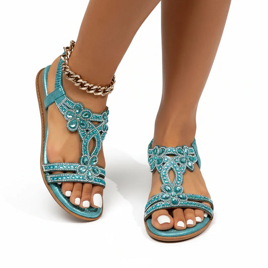 Women’s Rhinestone Comfort Sandals