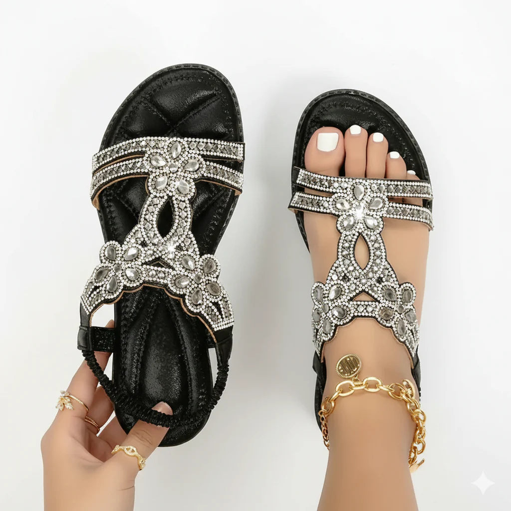Women’s Rhinestone Comfort Sandals