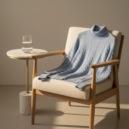 Women’s Luxe Cable-Knit Cashmere Sweater