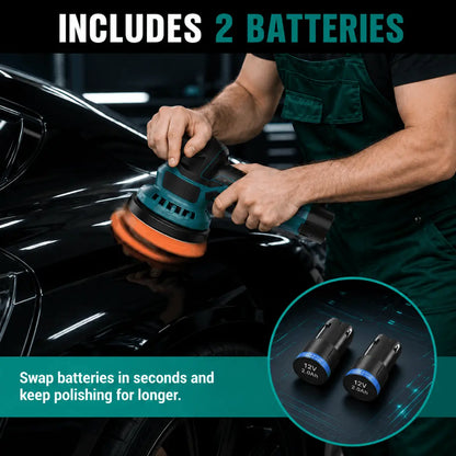 Cordless Dual-Action Car Polisher