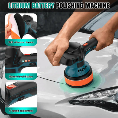 Cordless Dual-Action Car Polisher