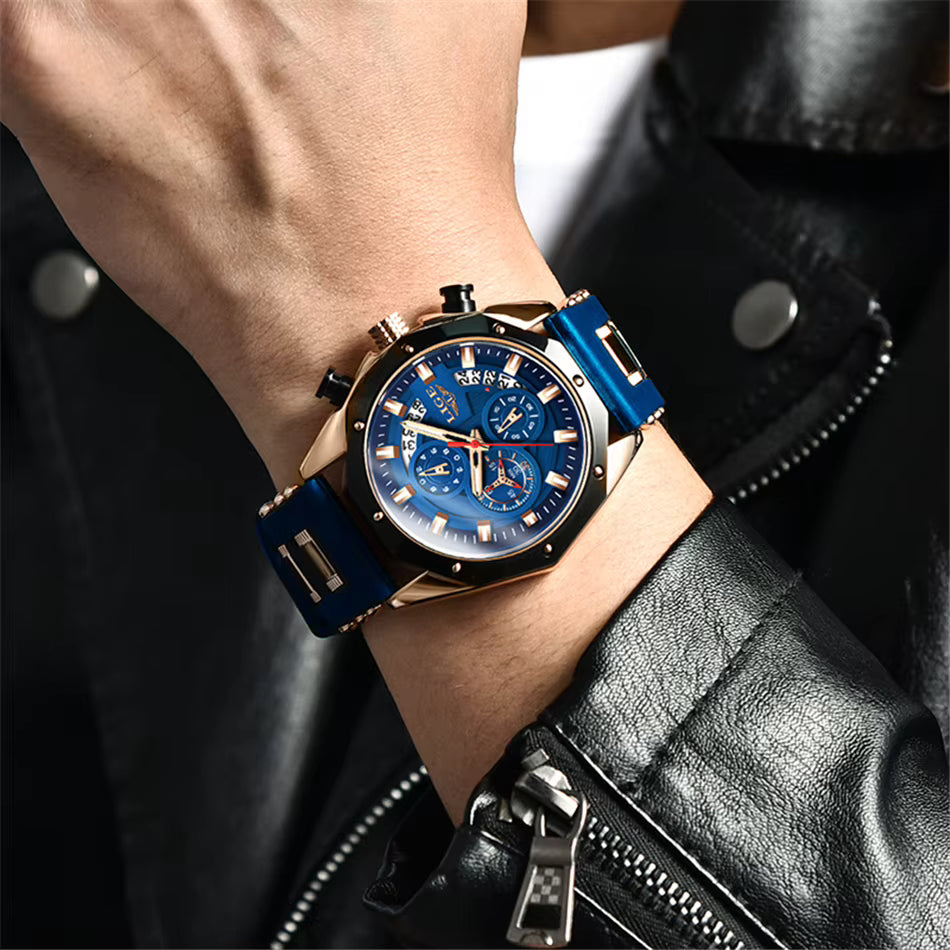 Men’s Chronograph Quartz Sports Watch