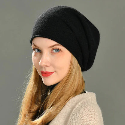 Women's Cashmere-Like Cloud-Soft Knit Winter Beanie Hat