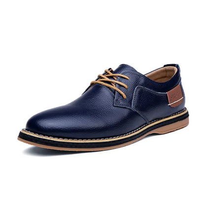 Grain Men's Leather-Look Shoes