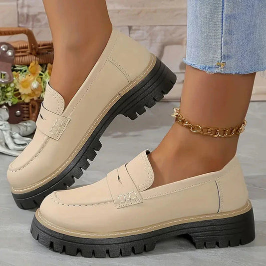 Women's Chunky Platform Loafers | Comfortable & Stylish