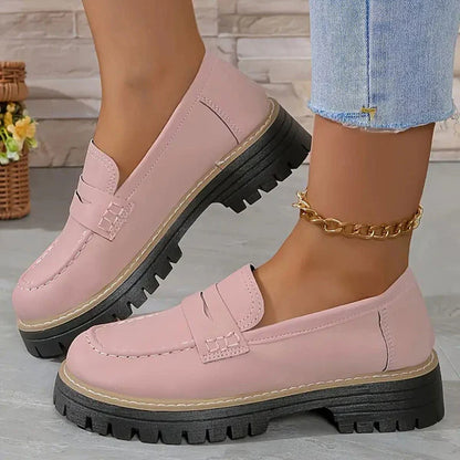 Women's Chunky Platform Loafers | Comfortable & Stylish
