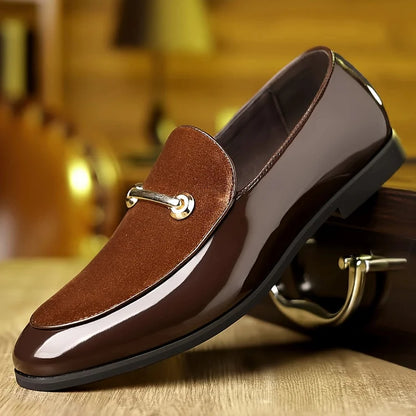 Men's Fashionable Business Casual Leather-Look Shoes