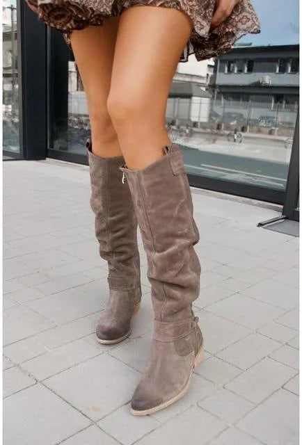 New Premium Leather-Look Women's Boots