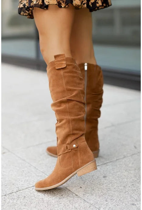 New Premium Leather-Look Women's Boots
