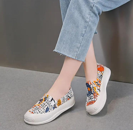 Women's Two-Tone Contrast Sandals