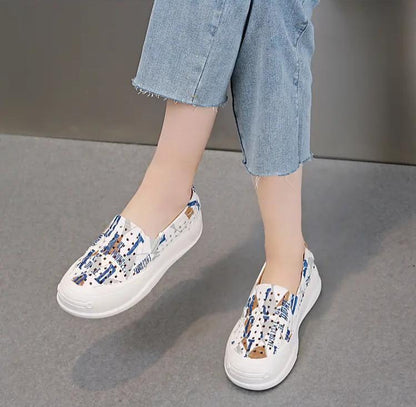 Women's Two-Tone Contrast Sandals