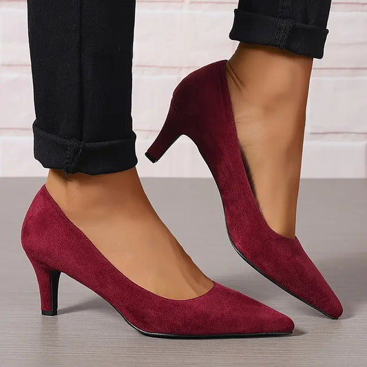 Women's Solid Heel Pumps for Women