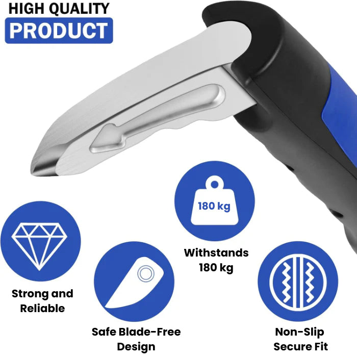 2-in-1 Vehicle Assist Handle with Non-Slip Grip