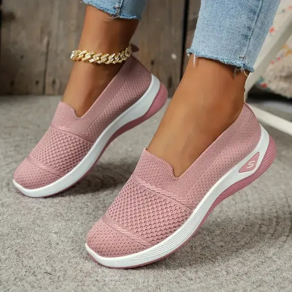 Women's Knit Sneakers: Effortless Comfort, Step with Confidence