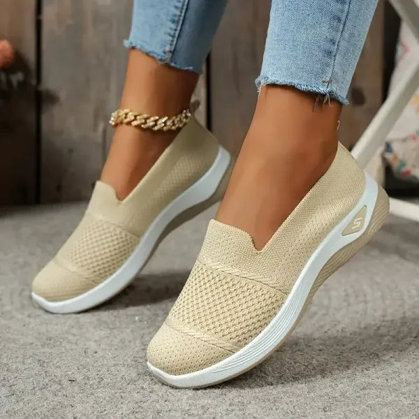 Women's Knit Sneakers: Effortless Comfort, Step with Confidence