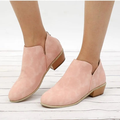 All-Season Stylish Chelsea Ankle Boots with Mid Heel