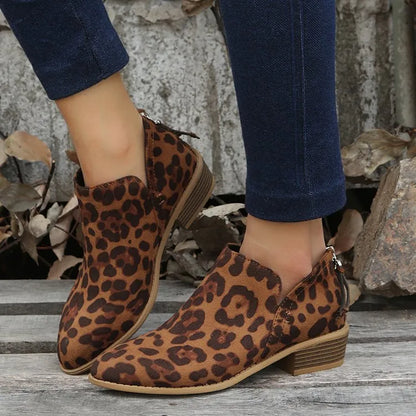 All-Season Stylish Chelsea Ankle Boots with Mid Heel