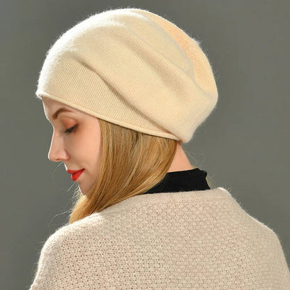 Women's Cashmere-Like Cloud-Soft Knit Winter Beanie Hat