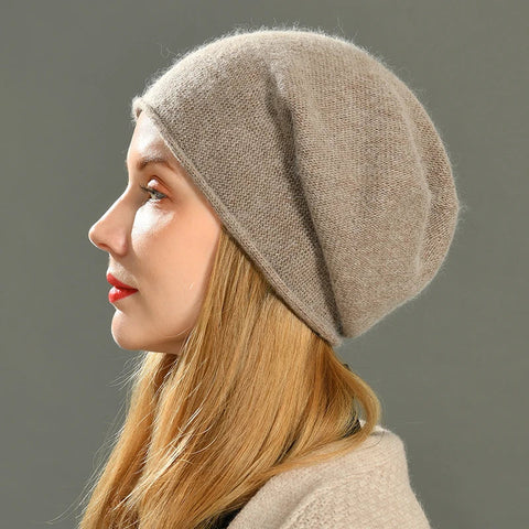 Women's Cashmere-Like Cloud-Soft Knit Winter Beanie Hat