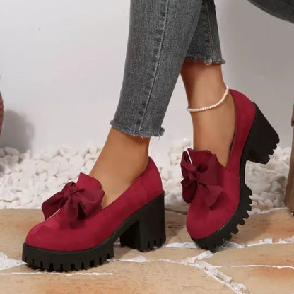 Women’s Supportive Chunky Heel Comfort Shoes