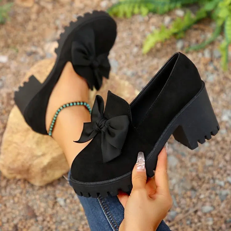 Women’s Supportive Chunky Heel Comfort Shoes
