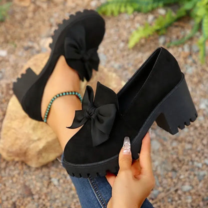 Women’s Supportive Chunky Heel Comfort Shoes