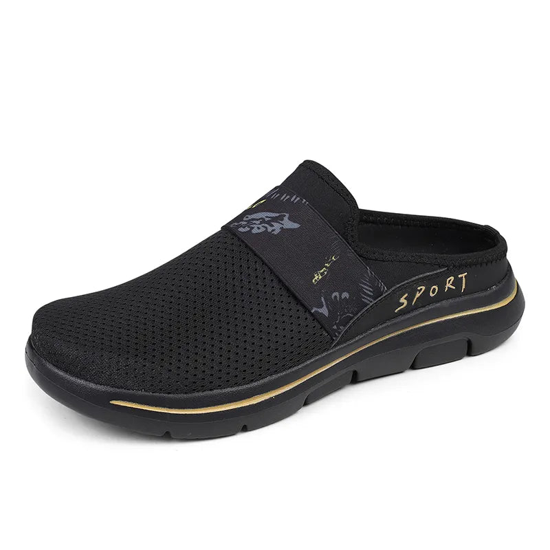 Men’s Breathable Comfort Support Slip On Slippers