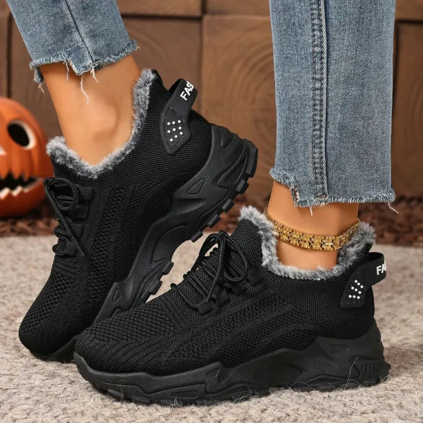 Women’s Plush Cotton Trainers