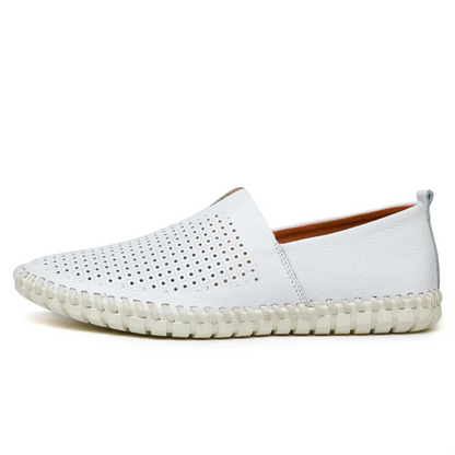 Men’s Handmade Soft Leather-Look Loafers