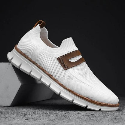 Summer Mesh Men's Lightweight Slip-On Sneakers Casual Breathable Loafers