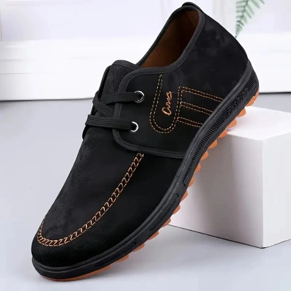 Men’s Suede Comfort Lace-Up Casual Shoes