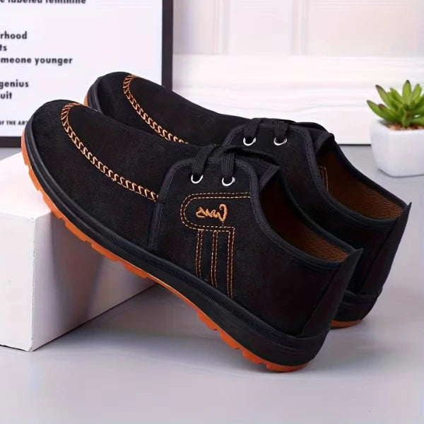 Men’s Suede Comfort Lace-Up Casual Shoes