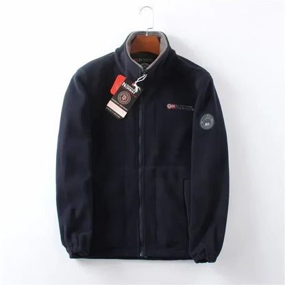 double layered jacket with hood