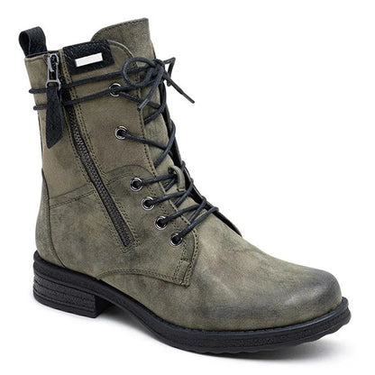 Women’s Warm Lined Lace-Up Winter Ankle Boots