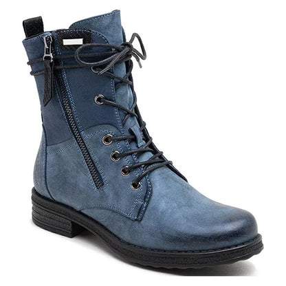 Women’s Warm Lined Lace-Up Winter Ankle Boots